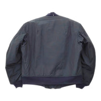 CIOTA 新品 24AW MA-1 Flight Jacket フライトジャケット BZLM-120 定価75900円 サイズ4  ブルゾン ネイビー メンズ シオタ【中古】5-0328A◎