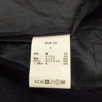 CIOTA 新品 24AW MA-1 Flight Jacket フライトジャケット BZLM-120 定価75900円 サイズ4  ブルゾン ネイビー メンズ シオタ【中古】5-0328A◎