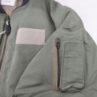 CIOTA 新品 24AW MA-1 Flight Jacket フライトジャケット BZLM-120 定価75900円 サイズ5  ブルゾン カーキ メンズ シオタ【中古】5-0328A◎#