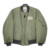 CIOTA 新品 24AW MA-1 Flight Jacket フライトジャケット BZLM-120 定価75900円 サイズ4 ブルゾン カーキ メンズ シオタ【中古】5-0328A◎