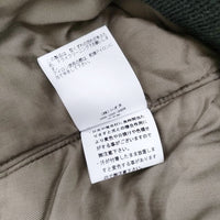 CIOTA 新品 24AW MA-1 Flight Jacket フライトジャケット BZLM-120 定価75900円 サイズ4 ブルゾン カーキ メンズ シオタ【中古】5-0328A◎