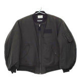 CIOTA 新品 24AW MA-1 Flight Jacket フライトジャケット BZLM-120 定価75900円 サイズ6  ブルゾン ブラック メンズ シオタ【中古】5-0328A◎