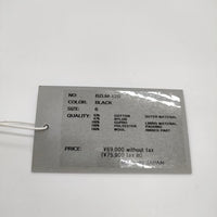 CIOTA 新品 24AW MA-1 Flight Jacket フライトジャケット BZLM-120 定価75900円 サイズ6  ブルゾン ブラック メンズ シオタ【中古】5-0328A◎