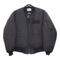 CIOTA 新品 24AW MA-1 Flight Jacket フライトジャケット BZLM-120 定価75900円 サイズ3 ブルゾン ブラック メンズ シオタ【中古】5-0328A◎
