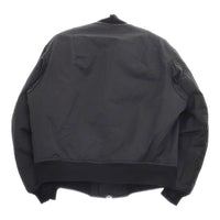 CIOTA 新品 24AW MA-1 Flight Jacket フライトジャケット BZLM-120 定価75900円 サイズ3 ブルゾン ブラック メンズ シオタ【中古】5-0328A◎