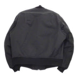 CIOTA 新品 24AW MA-1 Flight Jacket フライトジャケット BZLM-120 定価75900円 サイズ3 ブルゾン ブラック メンズ シオタ【中古】5-0328A◎