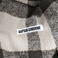 KAPTAIN SUNSHINE 新品 Mill Shirt Jacket シャツジャケット 定価77000円 36 23AW ベージュ メンズ キャプテン サンシャイン【中古】5-0401T♪