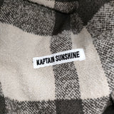 KAPTAIN SUNSHINE 新品 Mill Shirt Jacket シャツジャケット 定価77000円 36 23AW ベージュ メンズ キャプテン サンシャイン【中古】5-0401T♪
