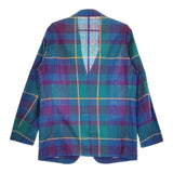 D.C.WHITE 新品 Comfortable Jacket マドラスチェック 定価36300円 50 ジャケット グリーン パープル メンズ ディーシーホワイト【中古】5-0401M♪