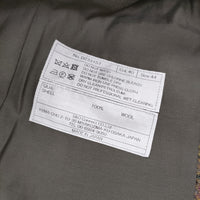 D.C.WHITE 新品 Hacking Jacket ハッキングジャケット ウインドウペン 定価74800円 44 ブラウン メンズ ディーシーホワイト【中古】5-0401T♪