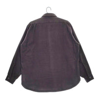 CIOTA 新品 FLANNEL REGULAR COLLAR LONG SLEEVE SHIRT スビンコットンフランネルシャツ 定価39600円 5 グレー メンズ シオタ【中古】5-0401T♪