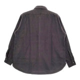 CIOTA 新品 FLANNEL REGULAR COLLAR LONG SLEEVE SHIRT スビンコットンフランネルシャツ 定価39600円 4 グレー メンズ シオタ【中古】5-0401T♪