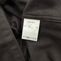 CIOTA 新品 FLANNEL REGULAR COLLAR LONG SLEEVE SHIRT スビンコットンフランネルシャツ 定価39600円 4 グレー メンズ シオタ【中古】5-0401T♪