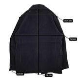 D.C.WHITE 新品 接結リバー/リーファーJK 定価85800円 サイズ46 コート ジャケット ネイビー メンズ ディーシーホワイト【中古】5-1101T∞