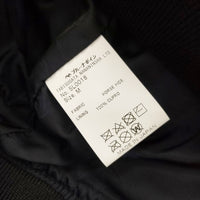 BRU NA BOINNE 新品 24AW B-1ジャンパー レザー 定価209000円 サイズM ジャケット ブラック メンズ ブルーナボイン【中古】5-0328T◎