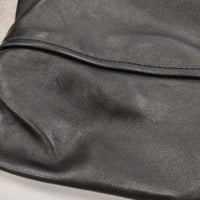 BRU NA BOINNE 新品 24AW B-1ジャンパー レザー 定価209000円 サイズM ジャケット ブラック メンズ ブルーナボイン【中古】5-0328T◎