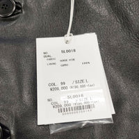 BRU NA BOINNE 新品 24AW B-1ジャンパー レザー 定価209000円 サイズL ジャケット ブラック メンズ ブルーナボイン【中古】5-0328T◎