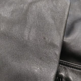 BRU NA BOINNE 新品 24AW B-1ジャンパー レザー 定価209000円 サイズXL ジャケット ブラック メンズ ブルーナボイン【中古】5-0328T◎