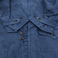 OUTIL 新品 ヴェストゴールト VESTE GOULT OV-T040 定価88000円 サイズ1 ハンティング ジャケット インディゴ レディース ウティ【中古】5-0401M♪