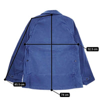 OUTIL 新品 ヴェストゴールト VESTE GOULT OV-T040 定価88000円 サイズ1 ハンティング ジャケット インディゴ レディース ウティ【中古】5-0401M♪