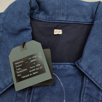 OUTIL 新品 ヴェストゴールト VESTE GOULT OV-T040 定価88000円 サイズ4 ハンティング ジャケット インディゴ メンズ ウティ【中古】5-0401M♪