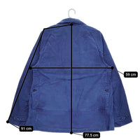 OUTIL 新品 ヴェストゴールト VESTE GOULT OV-T040 定価88000円 サイズ4 ハンティング ジャケット インディゴ メンズ ウティ【中古】5-0401M♪