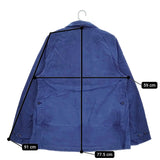 OUTIL 新品 ヴェストゴールト VESTE GOULT OV-T040 定価88000円 サイズ4 ハンティング ジャケット インディゴ メンズ ウティ【中古】5-0401M♪