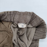 nume コットン コーデュロイ イージー ワイド パンツ ベージュ レディース ヌメ【中古】5-1015T∞