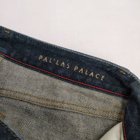 Pal'las Palace スキニー コットンストレッチ ジーンズ デニムパンツ ネイビー レディース パラスパレス【中古】5-0810G∞