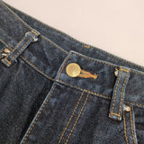Pal'las Palace スキニー コットンストレッチ ジーンズ デニムパンツ ネイビー レディース パラスパレス【中古】5-0810G∞
