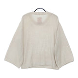 Pal'las Palace PKPO-3867C コットンナイロン サイズ0 ニット アイボリー レディース パラスパレス【中古】5-0412M△