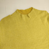 Pal'las Palace ラクーン セーター ニット 22AW イエロー レディース パラスパレス【中古】5-1102T∞