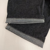 UpcycleLino BASIC nest Robe 600225-7024 ワイド コットンリネン デニムパンツ ネイビー レディース アップサイクルリノ【中古】5-0810G∞