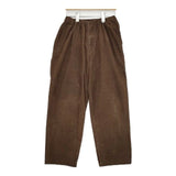 LENO CORDUROY EZ PANTS コーデュロイイージー パンツ ブラウン レディース リノ【中古】5-1015T∞
