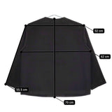 UNFILO 新品 ウールブレンド ノーカラーコート XL COURCW0503 定価25900円 コート 24AW ブラック レディース アンフィーロ【中古】5-0401T♪