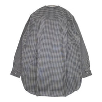 SO/NATURAL STANDARD SUPPLY ギンガムチェック スタンドチュニック ブラウス シャツ ブラック ホワイト レディース エスオー/ナチュラルスタンダードサプライ【中古】5-0810M∞