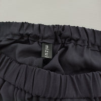 mizuiro-ind タックイージーパンツ tuck easy PT 1-269062 定価15180円 パンツ 25SS ネイビー レディース ミズイロインド【中古】5-0401M♪