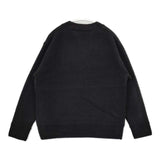 MHL. MILLED WOOL 定価25300円 595-4263551 セーター ニット 24AW ブラック レディース エムエイチエル【中古】5-1102T∞