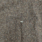 Brooks Brothers/MOON ツイード ウール リバーシブル ジャケット ブルゾン ブラウン メンズ ブルックスブラザーズ/ムーン【中古】5-1101T∞