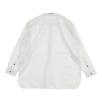 ARMEN バンドカラーシャツ コットン インド製 長袖シャツ ホワイト レディース アーメン【中古】5-0810M∞