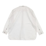 ARMEN バンドカラーシャツ コットン インド製 長袖シャツ ホワイト レディース アーメン【中古】5-0810M∞