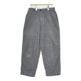 NATURAL LAUNDRY 8welコーデュロイ コードトラウザー定価13800円 パンツ グレー レディース ナチュラルランドリー【中古】5-1015T∞