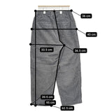 NATURAL LAUNDRY 8welコーデュロイ コードトラウザー定価13800円 パンツ グレー レディース ナチュラルランドリー【中古】5-1015T∞