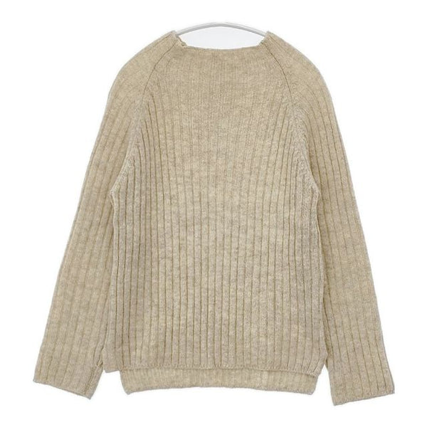 MHL. モックネック リブウール 595-7263509 セーター ニット ベージュ レディース エムエイチエル【中古】5-1102T∞