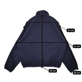 YLEVE Y ワイ RECYCLE POLYESTER FLEECE BZ 165-4225328 フリース ジャケット 24AW ネイビー レディース イレーヴ【中古】5-1102T∞