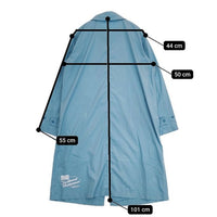 Traditional Weatherwear ペンリス レイン パッカブル コート 定価11000円 コート ブルー レディース トラディショナルウェザーウェア【中古】5-0901M∞