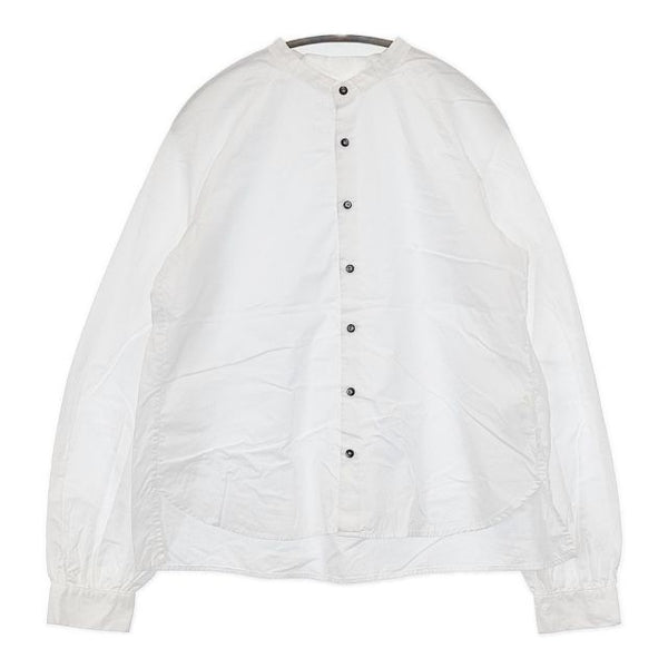 Pal'las Palace 十日 コットン 長袖シャツ ホワイト レディース パラスパレス【中古】5-0907M∞