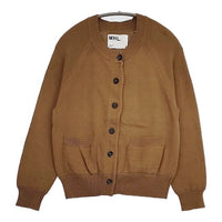 MHL. DENSE COTTON 595-8264505 コットンニット カーディガン ブラウン レディース エムエイチエル【中古】5-0901M∞