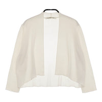 STRAWBERRY-FIELDS UVカーディガン 定価12100円 41-17216 カーディガン 24SS ホワイト レディース ストロベリーフィールズ【中古】5-0401M♪