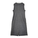 STRAWBERRY-FIELDS ツイード2wayジャンスカ コート 羽織 定価29700円 ワンピース 24AW グレー レディース ストロベリーフィールズ【中古】5-1101T∞